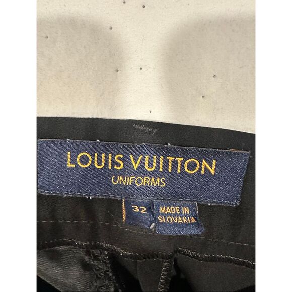 Louis Vuitton Uniform Black Trousers, size 32 - Picture 2 of 8